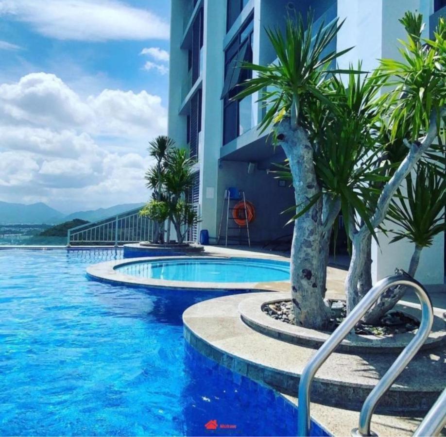 Beachfront Scenia Bay Apartment נה טראנג מראה חיצוני תמונה