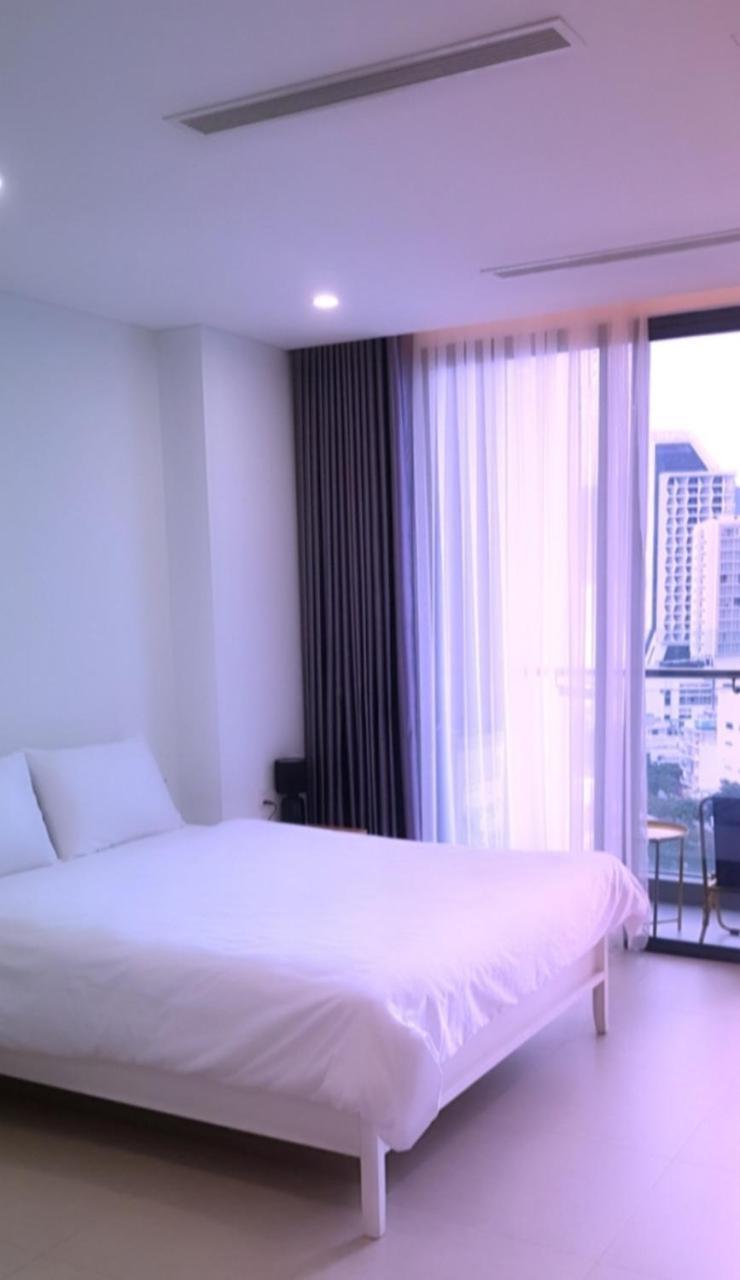 Beachfront Scenia Bay Apartment נה טראנג מראה חיצוני תמונה