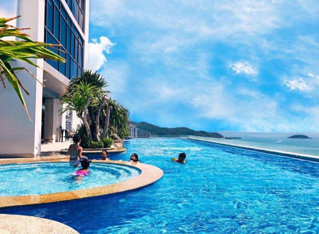 Beachfront Scenia Bay Apartment נה טראנג מראה חיצוני תמונה