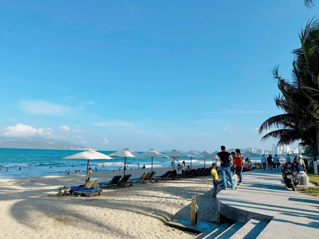 Beachfront Scenia Bay Apartment נה טראנג מראה חיצוני תמונה