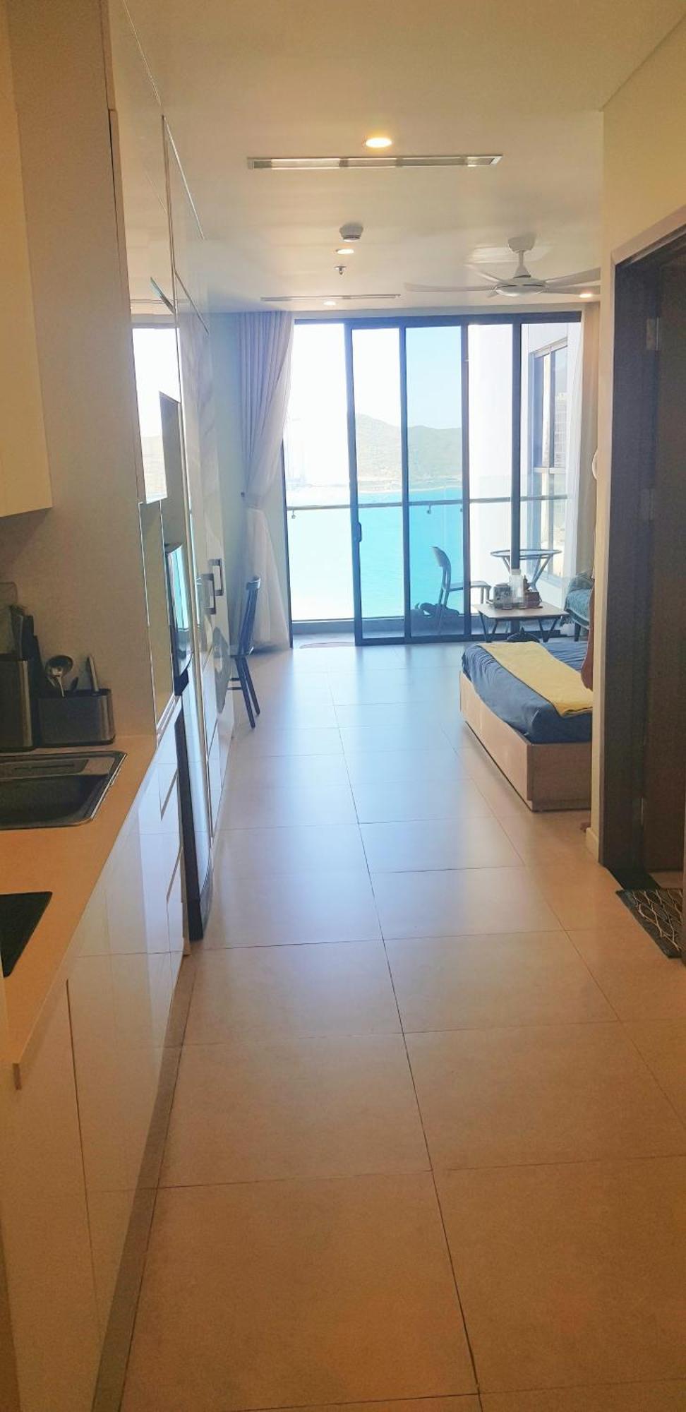 Beachfront Scenia Bay Apartment נה טראנג מראה חיצוני תמונה